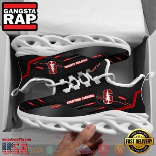 NCAA Stanford Cardinal Custom Name Clunky Unique Design Max Soul Shoes Running Sneakers