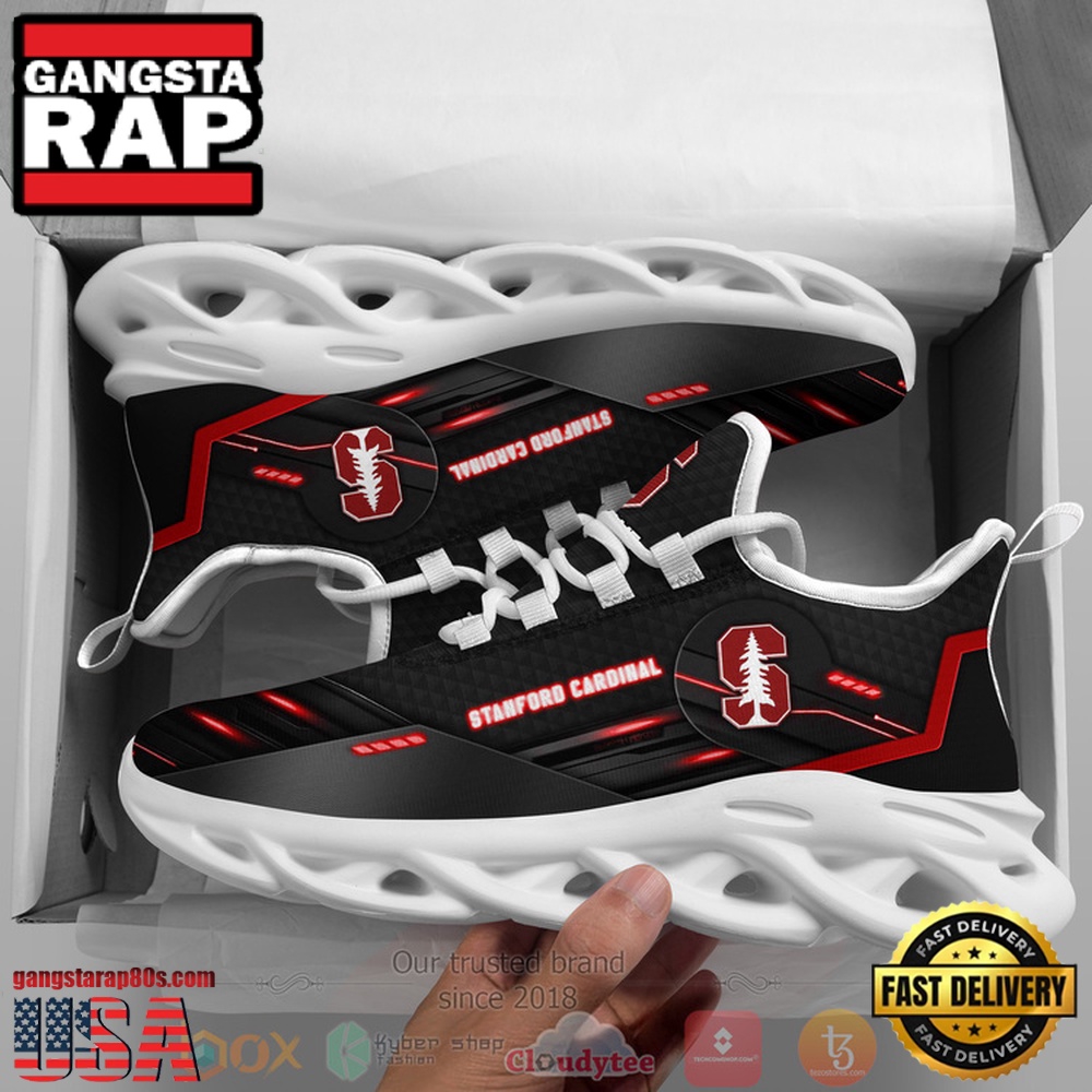 NCAA Stanford Cardinal Custom Name Clunky Unique Design Max Soul Shoes Running Sneakers NCAA Stanford Cardinal Custom Name Clunky Unique Design Max Soul Shoes Running Sneakers