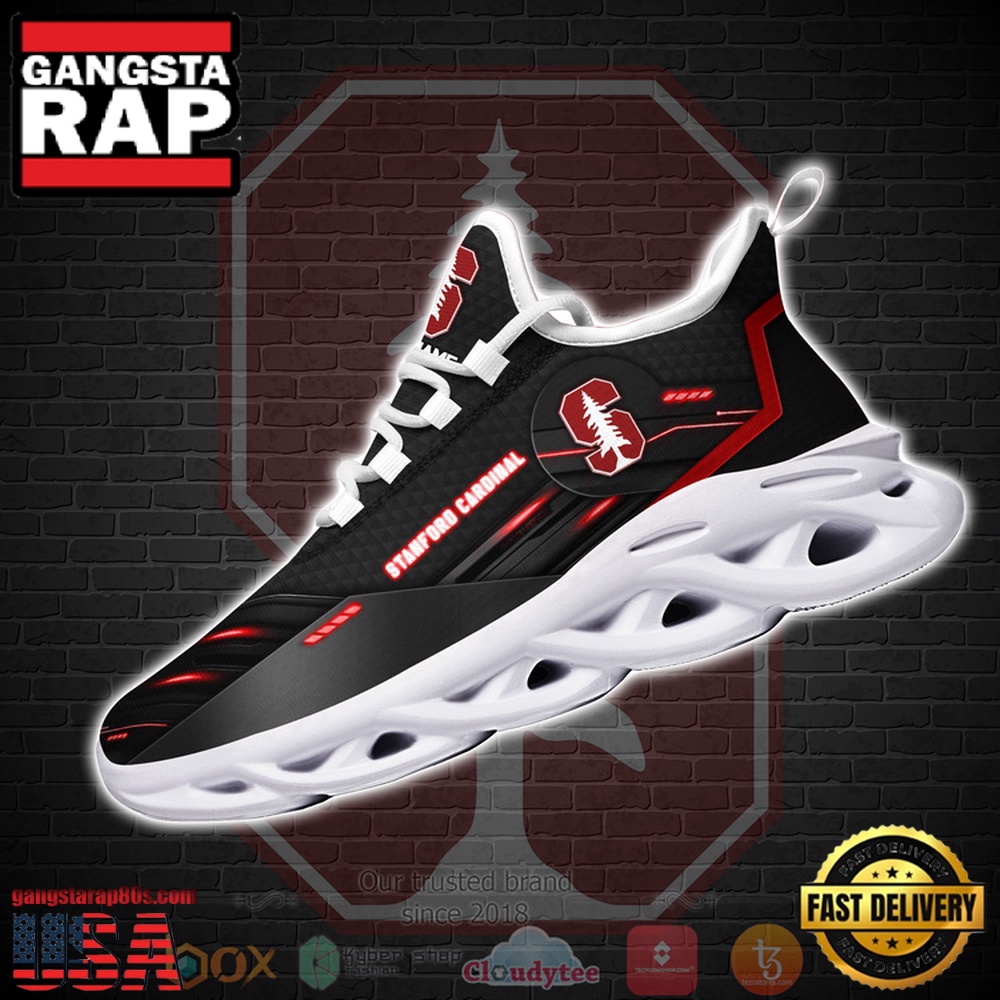 NCAA Stanford Cardinal Custom Name Clunky Unique Design Max Soul Shoes Running Sneakers NCAA Stanford Cardinal Custom Name Clunky Unique Design Max Soul Shoes Running Sneakers