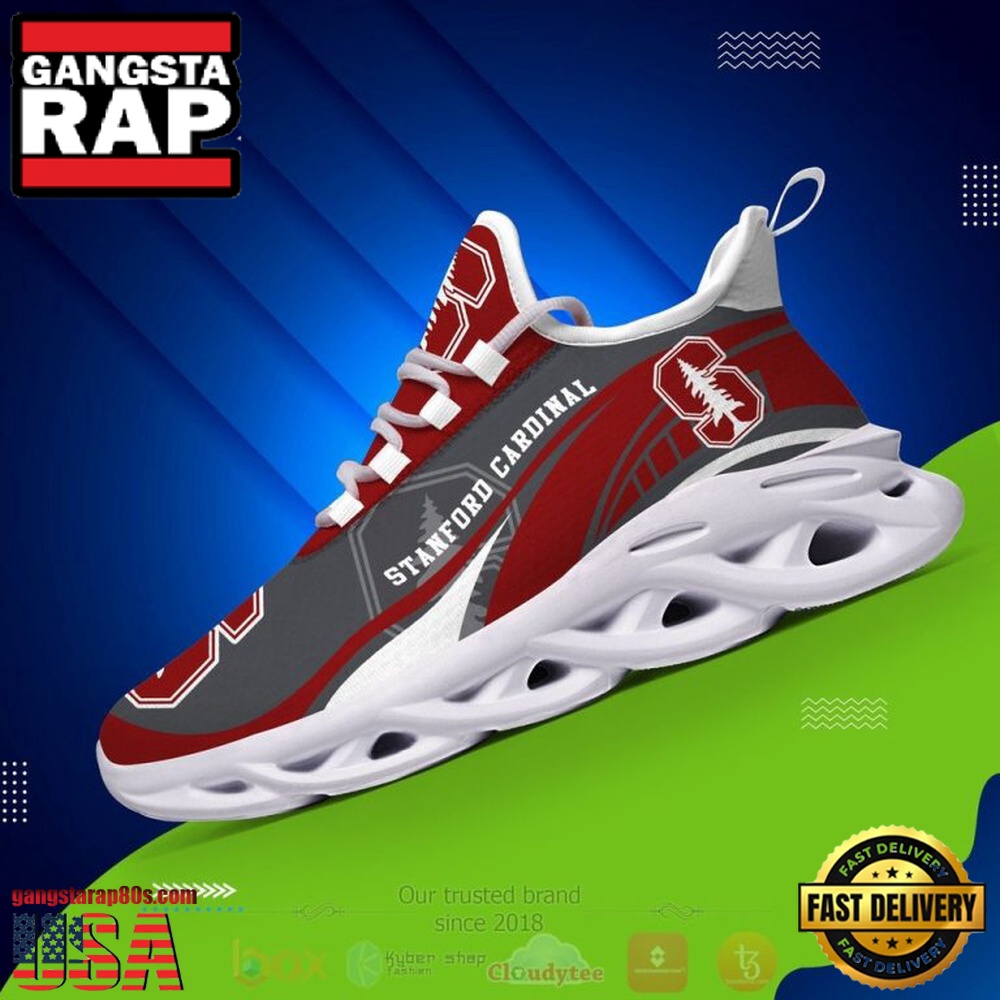NCAA Stanford Cardinal Football Clunky Unique Design Max Soul Shoes Running Sneakers NCAA Stanford Cardinal Football Clunky Unique Design Max Soul Shoes Running Sneakers