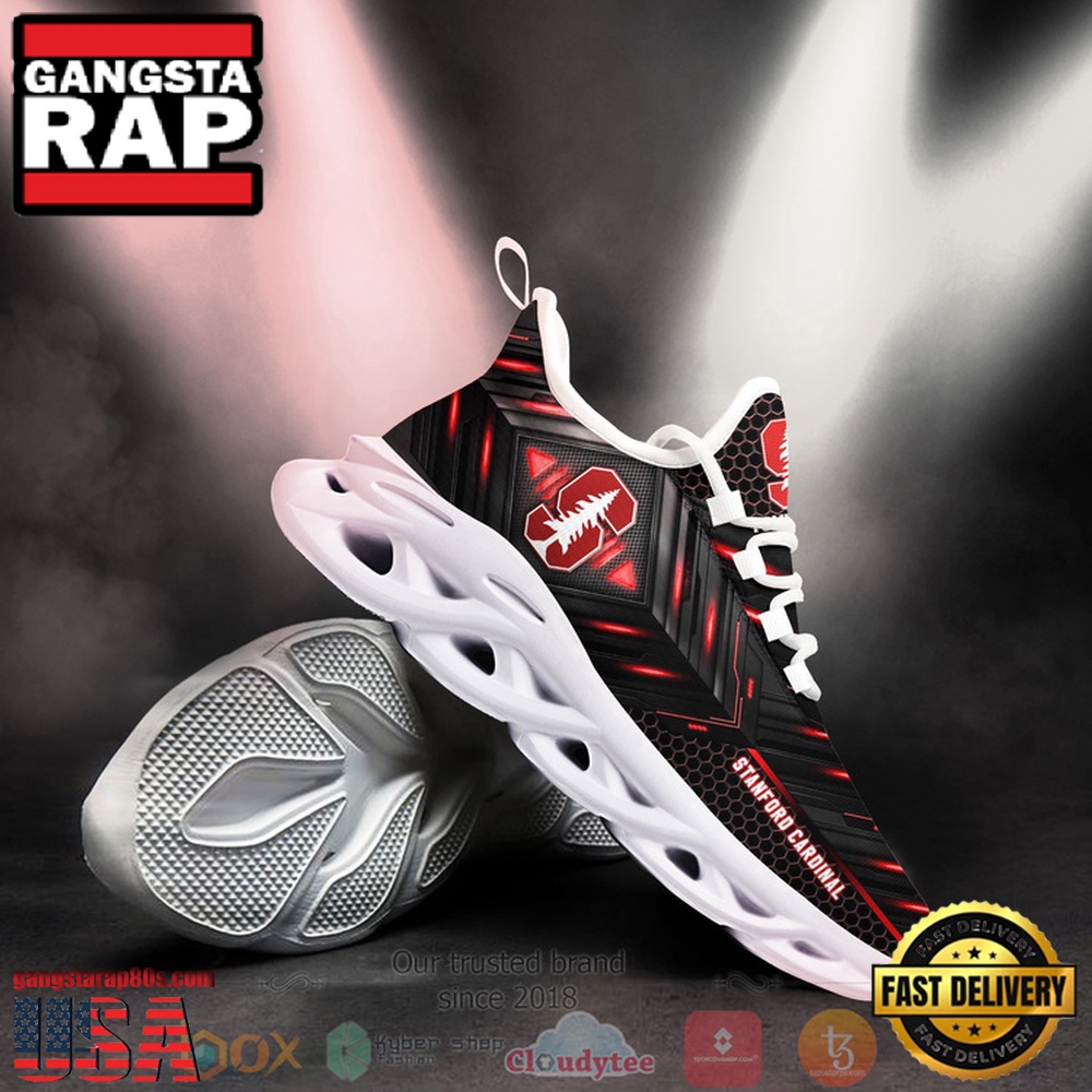 NCAA Stanford Cardinal Ncaa Custom Name Clunky Unique Design Max Soul Shoes Running Sneakers NCAA Stanford Cardinal Ncaa Custom Name Clunky Unique Design Max Soul Shoes Running Sneakers