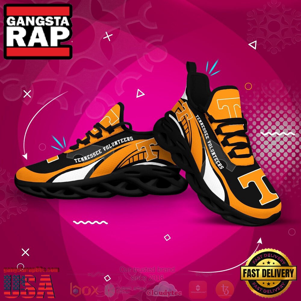NCAA Tennessee Volunteers Football Clunky Unique Design Max Soul Shoes Running Sneakers NCAA Tennessee Volunteers Football Clunky Unique Design Max Soul Shoes Running Sneakers