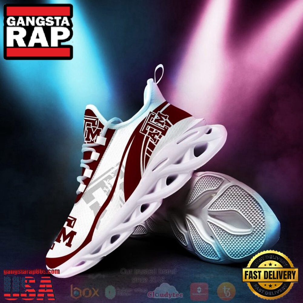 NCAA Texas A&M Aggies Football Clunky Unique Design Max Soul Shoes Running Sneakers NCAA Texas A&M Aggies Football Clunky Unique Design Max Soul Shoes Running Sneakers