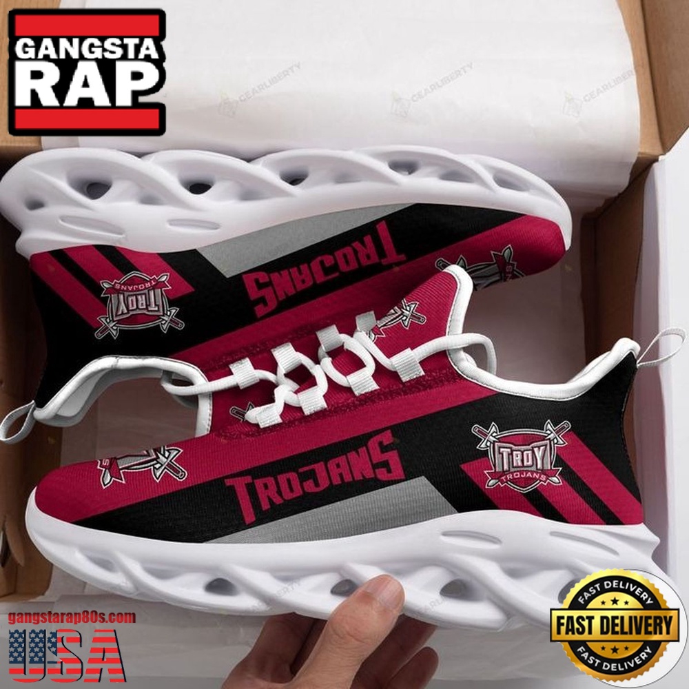 NCAA Troy Trojans Unique Design Max Soul Shoes Running Sneakers NCAA Troy Trojans Unique Design Max Soul Shoes Running Sneakers