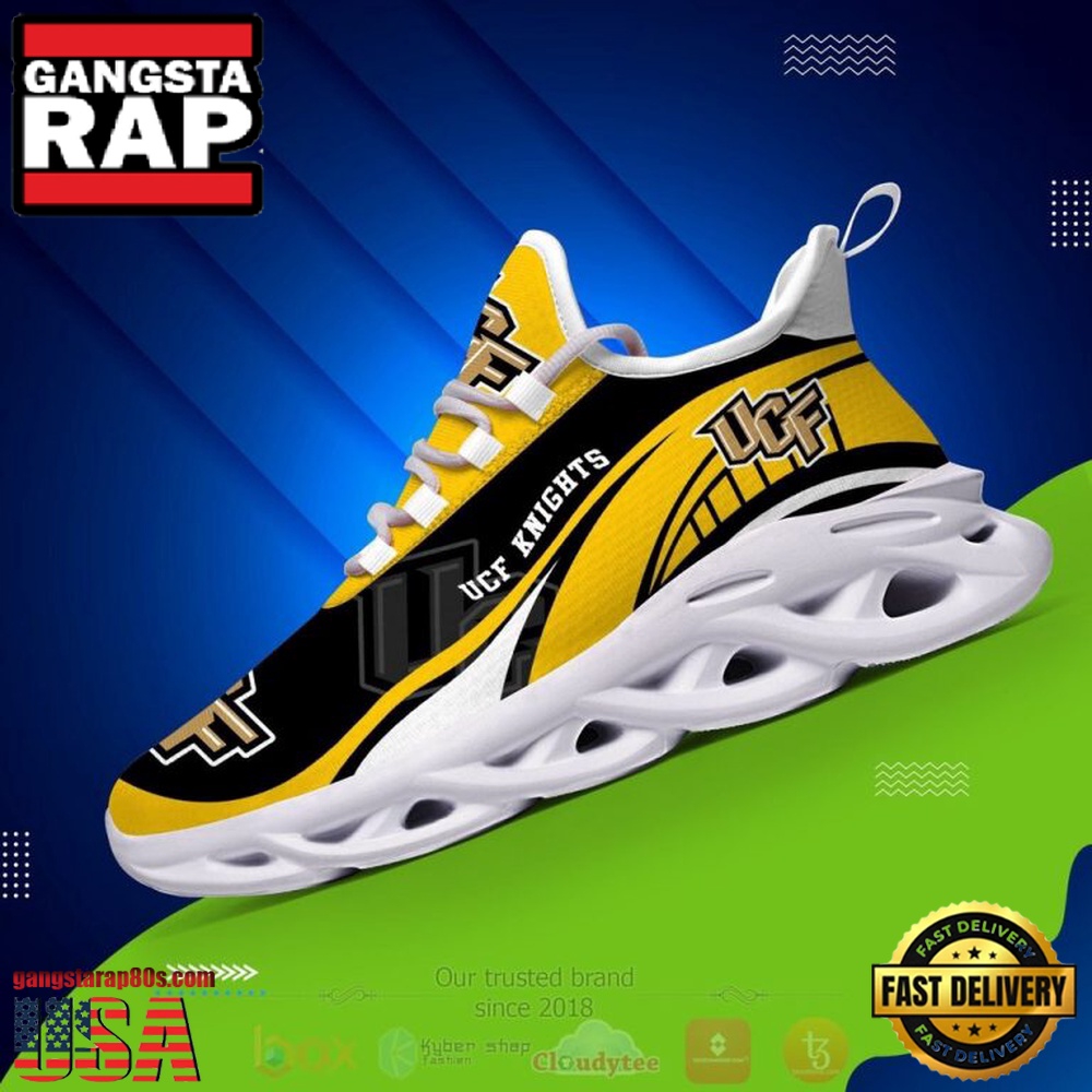 NCAA Ucf Knights Football Clunky Unique Design Max Soul Shoes Running Sneakers NCAA Ucf Knights Football Clunky Unique Design Max Soul Shoes Running Sneakers