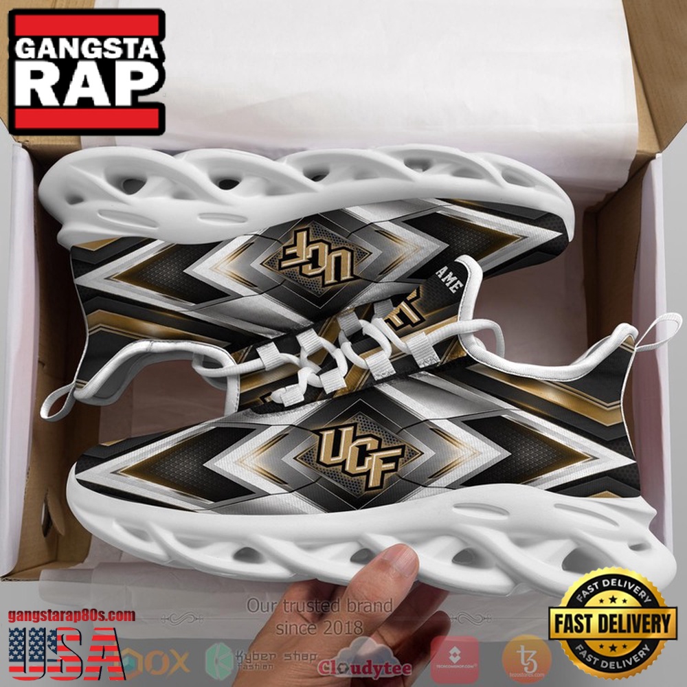 NCAA Ucf Knights Football Team Custom Name Clunky Unique Design Max Soul Shoes Running Sneakers NCAA Ucf Knights Football Team Custom Name Clunky Unique Design Max Soul Shoes Running Sneakers