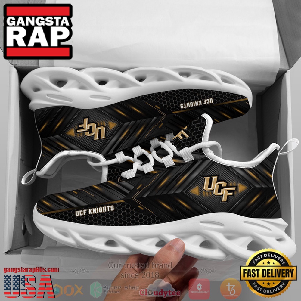 NCAA Ucf Knights Ncaa Custom Name Clunky Unique Design Max Soul Shoes Running Sneakers NCAA Ucf Knights Ncaa Custom Name Clunky Unique Design Max Soul Shoes Running Sneakers