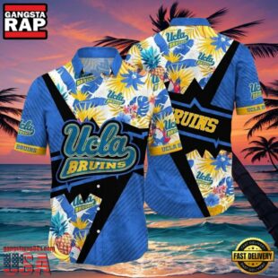 NCAA Ucla Bruins Flower Hawaiian Shirt 3D Shirt, Ucla Bruins Football Gifts For Her.jpgGroup