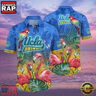 NCAA Ucla Bruins Flower Hawaiian Shirt Outfit 3D Shirt, Ucla Bruins Football Gifts For Her.jpgGroup