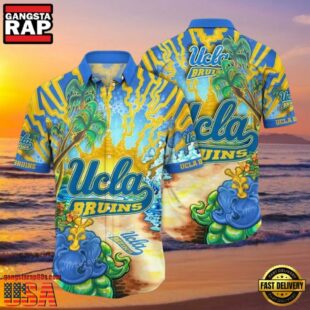 NCAA Ucla Bruins Flower Hawaiian Shirt Outfit 3D Shirt, Unique Ucla Bruins Gifts.jpgGroup