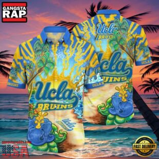 NCAA Ucla Bruins Flower Hawaiian Shirt Outfit 3D Shirt, Unique Ucla Bruins Gifts.jpgGroup