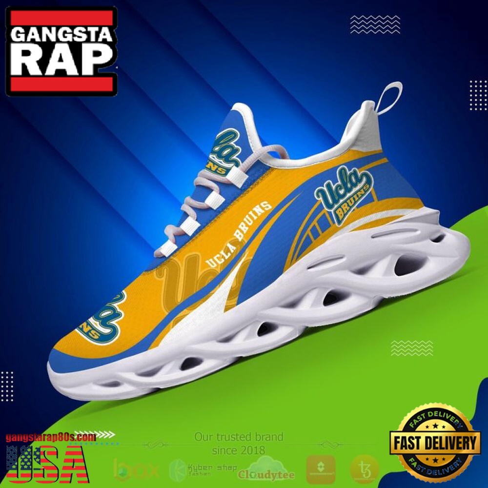 NCAA Ucla Bruins Football Clunky Unique Design Max Soul Shoes Running Sneakers NCAA Ucla Bruins Football Clunky Unique Design Max Soul Shoes Running Sneakers