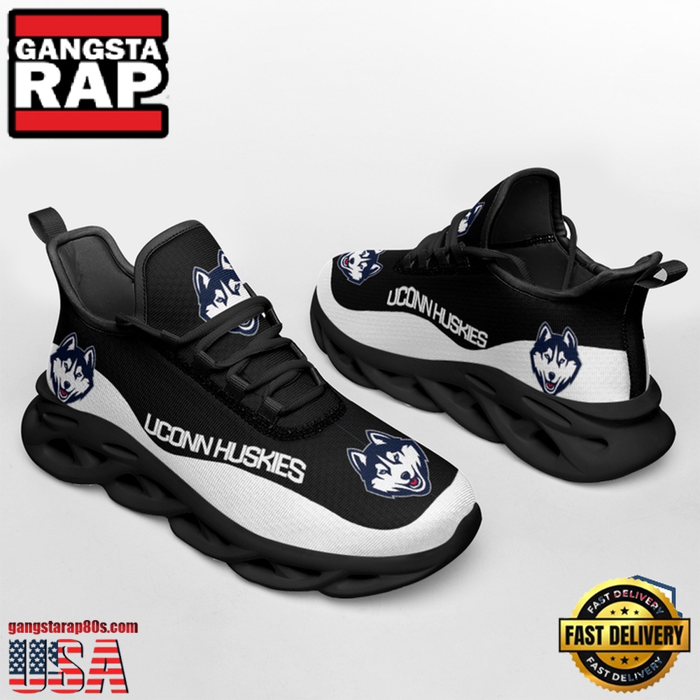 NCAA Uconn Huskies Unique Design Max Soul Shoes Running Sneakers NCAA Uconn Huskies Unique Design Max Soul Shoes Running Sneakers
