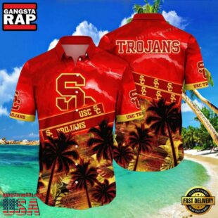 NCAA Usc Trojans Flower Hawaiian Shirt Outfit 3D Shirt, Unique Usc Trojans Football Gifts.jpgGroup