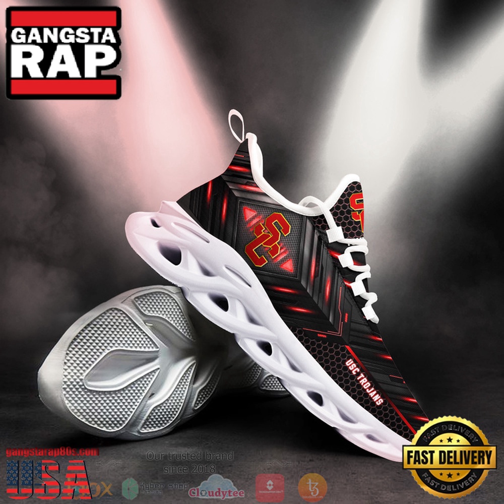 NCAA Usc Trojans Ncaa Custom Name Clunky Unique Design Max Soul Shoes Running Sneakers NCAA Usc Trojans Ncaa Custom Name Clunky Unique Design Max Soul Shoes Running Sneakers