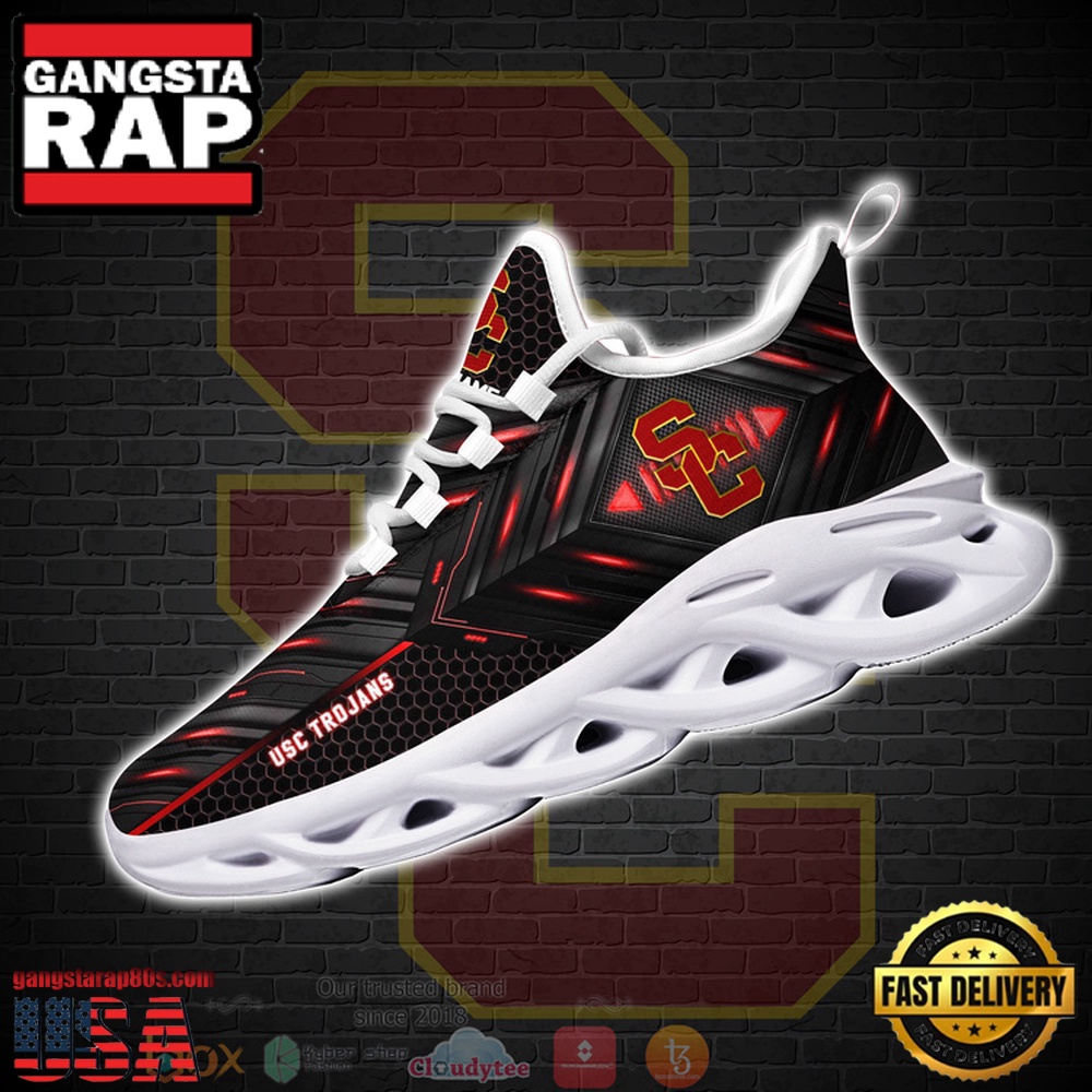 NCAA Usc Trojans Ncaa Custom Name Clunky Unique Design Max Soul Shoes Running Sneakers NCAA Usc Trojans Ncaa Custom Name Clunky Unique Design Max Soul Shoes Running Sneakers