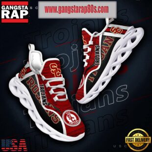 NCAA USC Trojans New Design Max Soul Shoes Running Sneakers