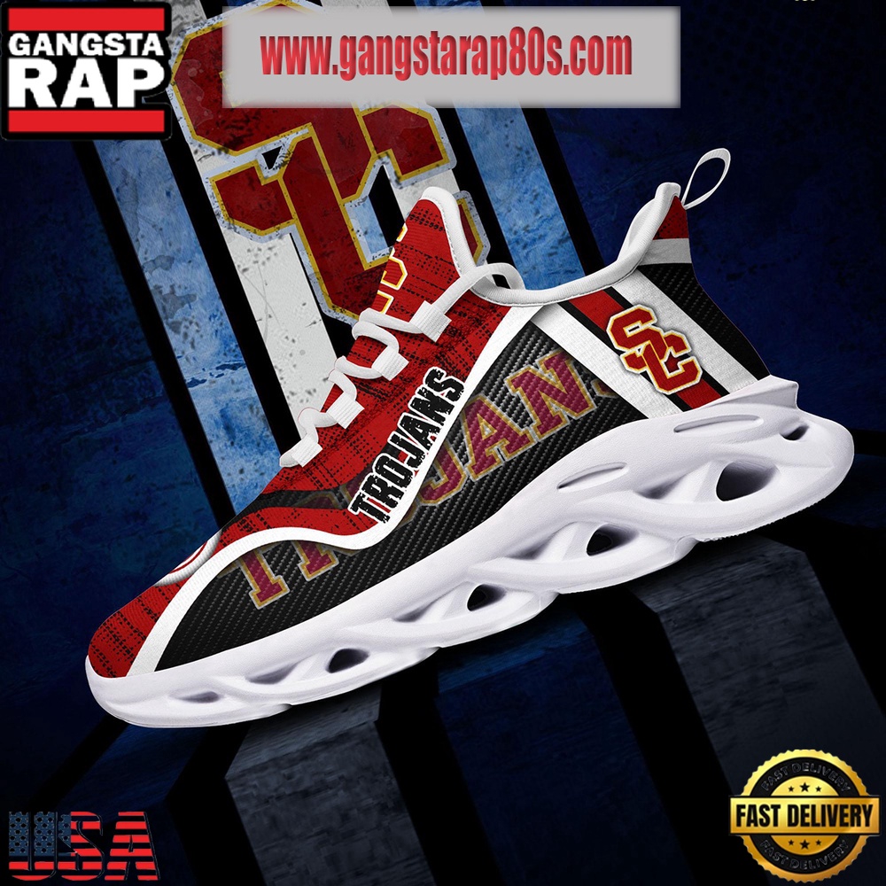 NCAA USC Trojans New Design Max Soul Shoes Running Sneakers NCAA USC Trojans New Design Max Soul Shoes Running Sneakers