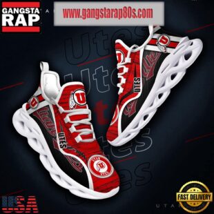 NCAA Utah Utes New Design Max Soul Shoes Running Sneakers