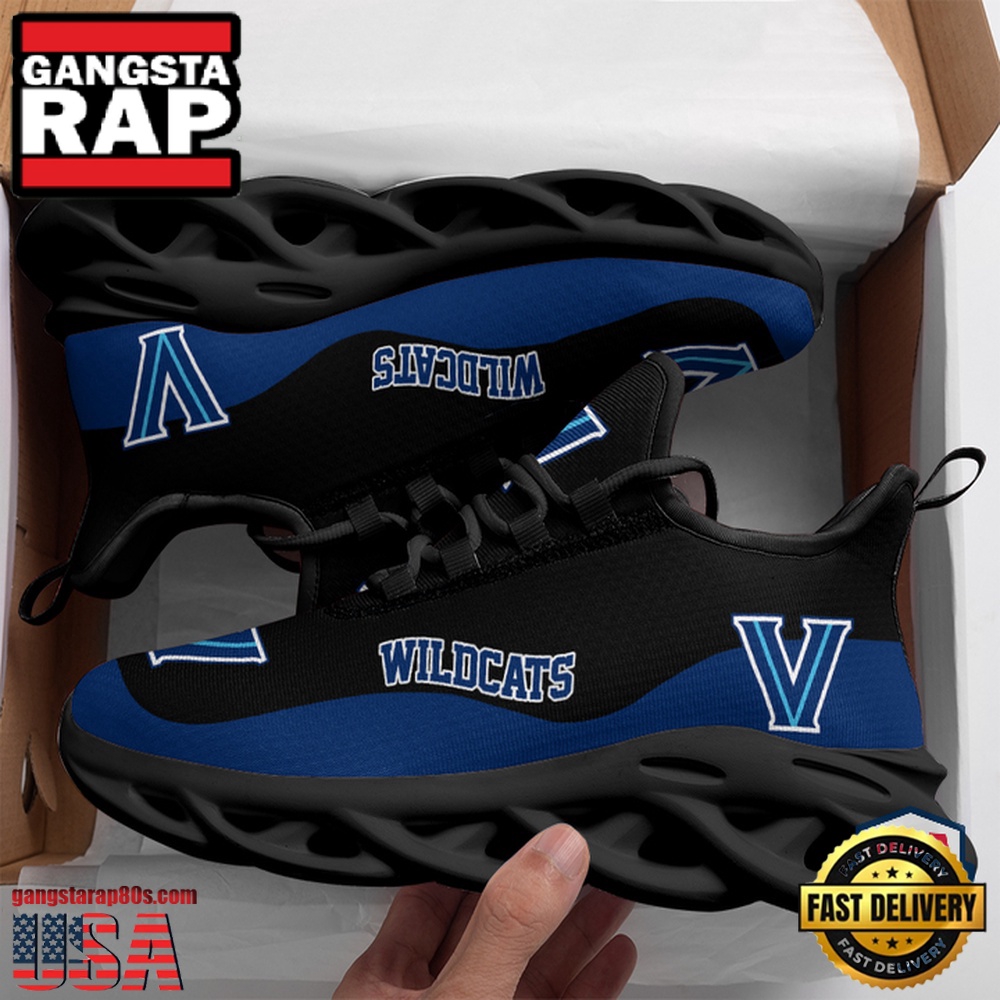NCAA Villanova Wildcats Unique Design Max Soul Shoes Running Sneakers NCAA Villanova Wildcats Unique Design Max Soul Shoes Running Sneakers