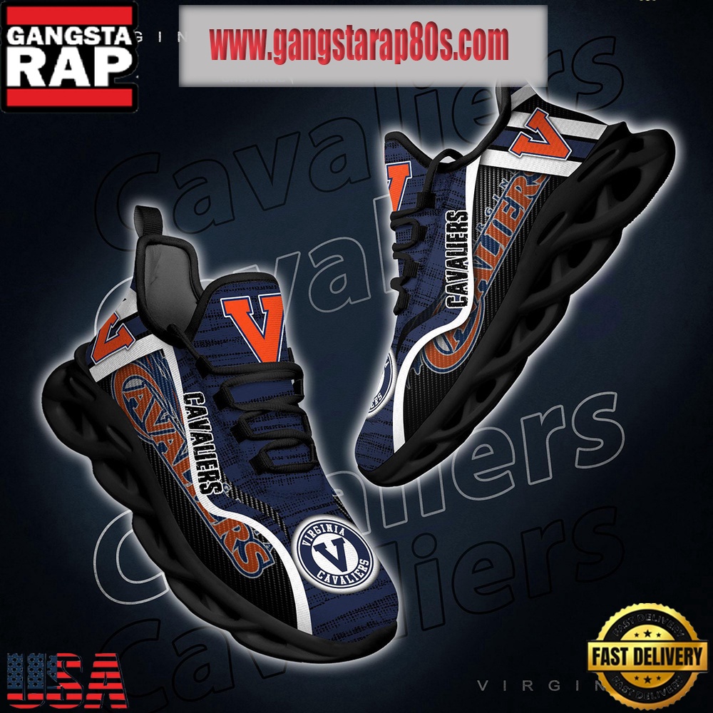 NCAA Virginia Cavaliers New Design Max Soul Shoes Running Sneakers NCAA Virginia Cavaliers New Design Max Soul Shoes Running Sneakers
