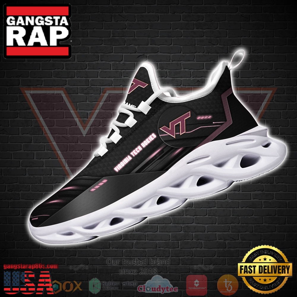NCAA Virginia Tech Hokies Custom Name Clunky Unique Design Max Soul Shoes Running Sneakers NCAA Virginia Tech Hokies Custom Name Clunky Unique Design Max Soul Shoes Running Sneakers