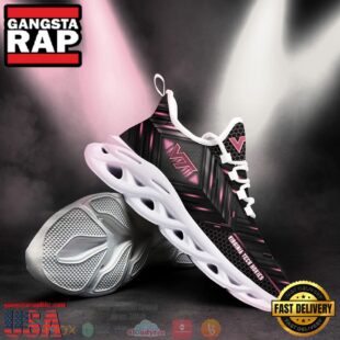 NCAA Virginia Tech Hokies Ncaa Custom Name Clunky Unique Design Max Soul Shoes Running Sneakers