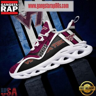 NCAA Virginia Tech Hokies New Design Max Soul Shoes Running Sneakers