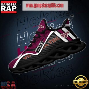 NCAA Virginia Tech Hokies New Design Max Soul Shoes Running Sneakers