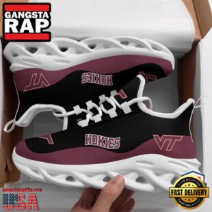NCAA Virginia Tech Hokies Unique Design Max Soul Shoes Running Sneakers