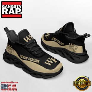 NCAA Wake Forest Demon Deacons Unique Design Max Soul Shoes Running Sneakers