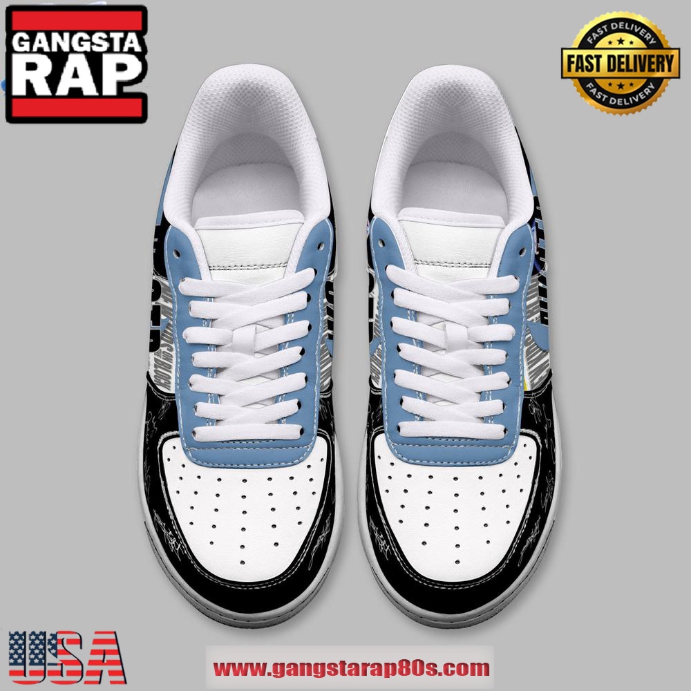 New Kids On The Block Signature Limited Edition Air Force 1 Running Sneakers Shoes New Kids On The Block Signature Limited Edition Air Force 1 Running Sneakers Shoes