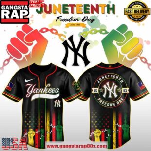 New York Yankees Juneteenth Day 2025 Special Baseball Jersey