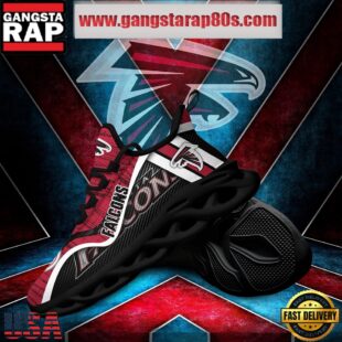 NFL Atlanta Falcons Unique Design Max Soul Shoes Running Sneakers