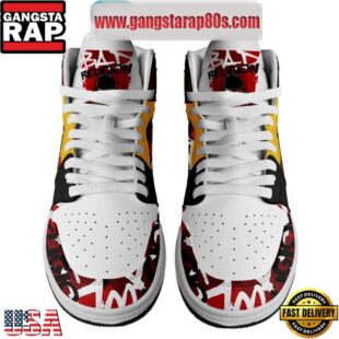 NFL Bad Religion I Want To Conquer The World Air Jordan 1 Sneakers Shoes