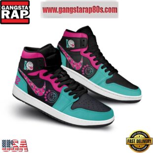 NFL Blink-182 Fan Dark Version Air Jordan 1 Sneakers Shoes