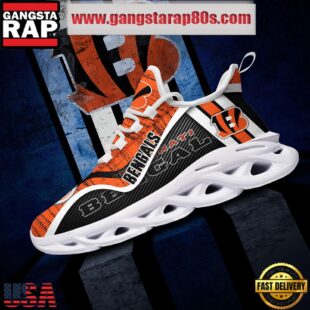 NFL Cincinnati Bengals Unique Design Max Soul Shoes Running Sneakers