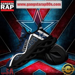 NFL Dallas Cowboys Unique Design Max Soul Shoes Running Sneakers