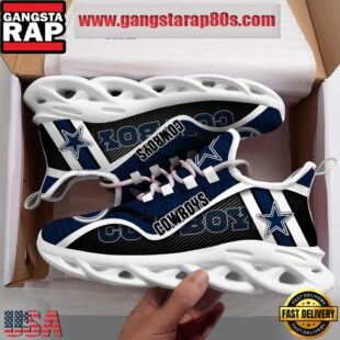 NFL Dallas Cowboys Unique Design Max Soul Shoes Running Sneakers