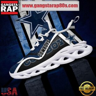 NFL Dallas Cowboys Unique Design Max Soul Shoes Running Sneakers