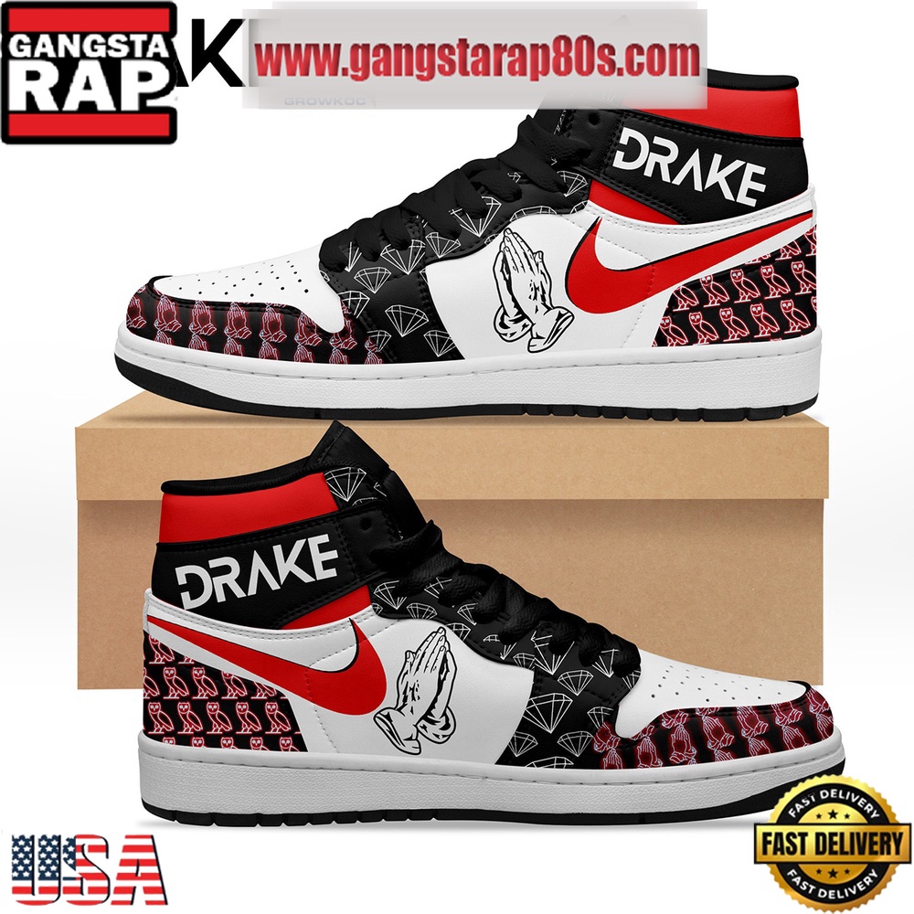 Drake Loyal Fan Air Jordan 1 Sneakers Shoes Sneaker Drake Loyal Fan Air Jordan 1 Sneakers Shoes Sneaker