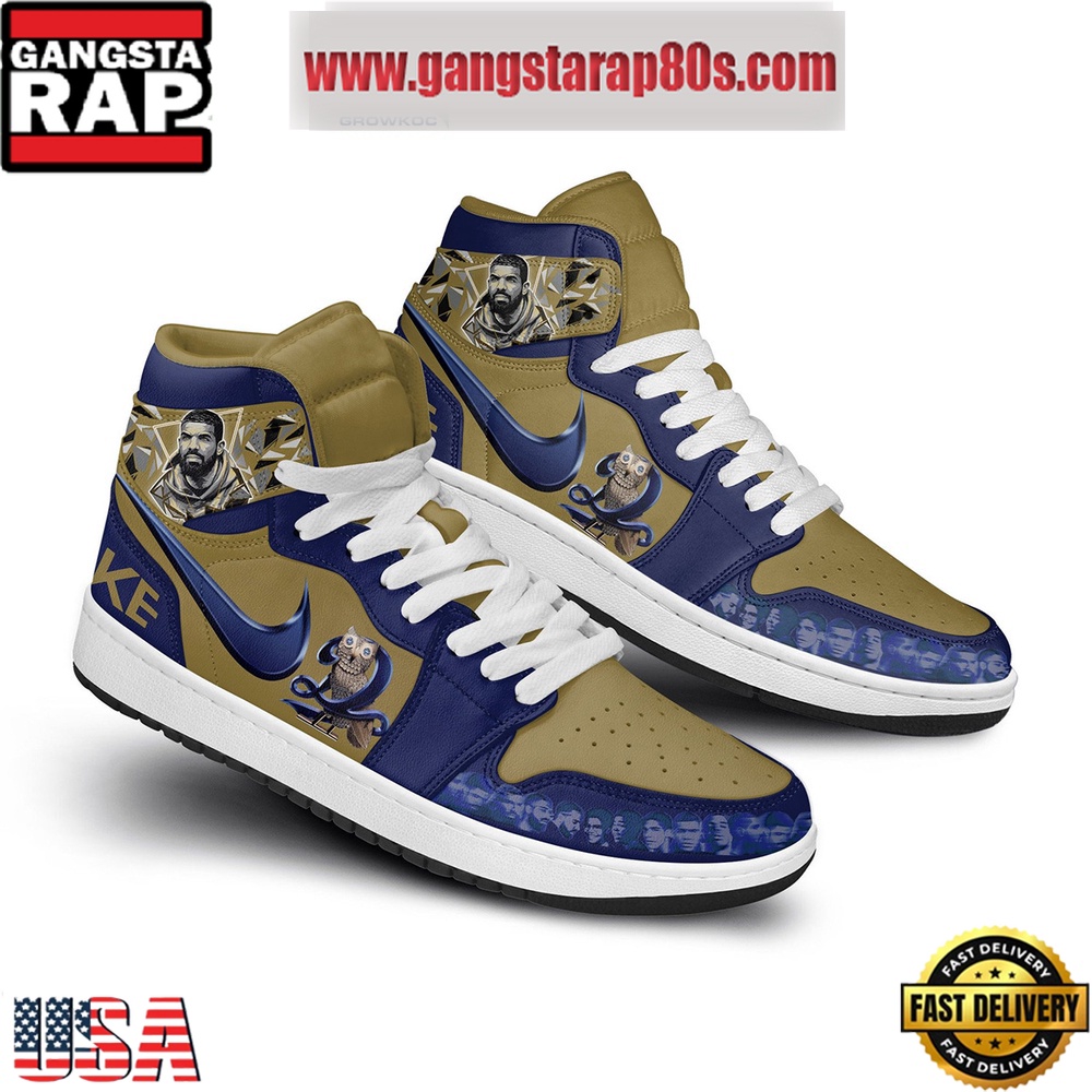 Drake Star Fan Air Jordan 1 Sneakers Shoes Drake Star Fan Air Jordan 1 Sneakers Shoes