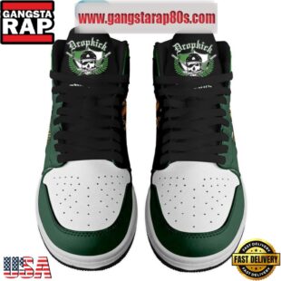NFL Dropkick Murphys Turn Up That Dial Rock Time Air Jordan 1 Sneakers Shoes