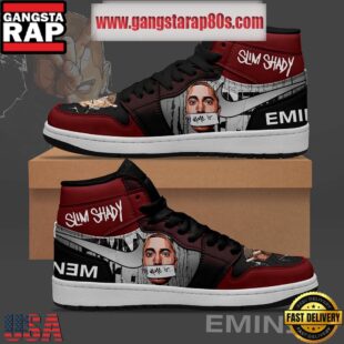 NFL Eminem Slim Shady Air Jordan 1 Sneakers Shoes