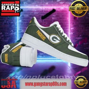 NFL Green Bay Packers Air Force 1 Sneaker V2 For Men Women