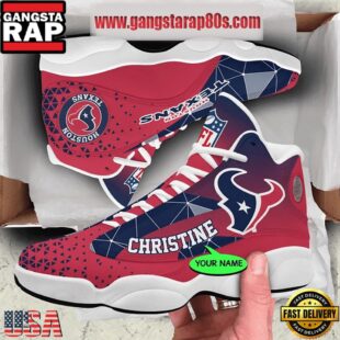 NFL Houston Texans Personalized Air Jordan 13 Sport Shoes