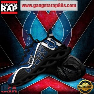 NFL Indianapolis Colts Unique Design Max Soul Shoes Running Sneakers