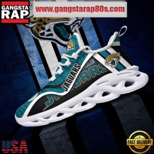 NFL Jacksonville Jaguars Unique Design Max Soul Shoes Running Sneakers