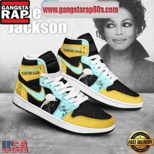 NFL Janet Jackson Together Again Air Jordan 1 Sneakers Shoes