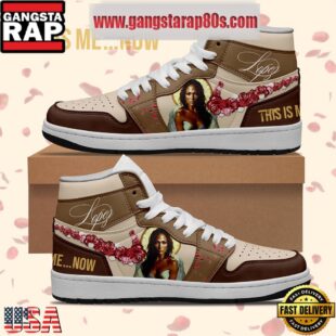NFL Jennifer Lopez This Is Me Now Fan Air Jordan 1 Sneakers Shoes